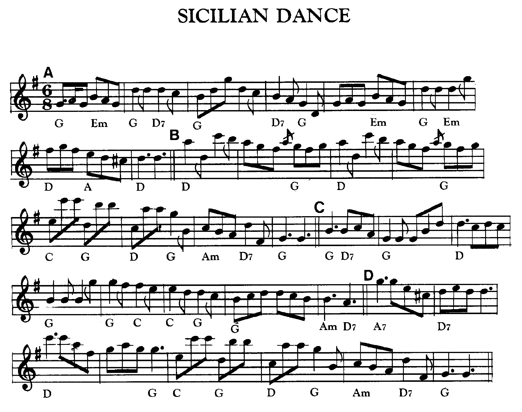 Sicilian Dance (music)